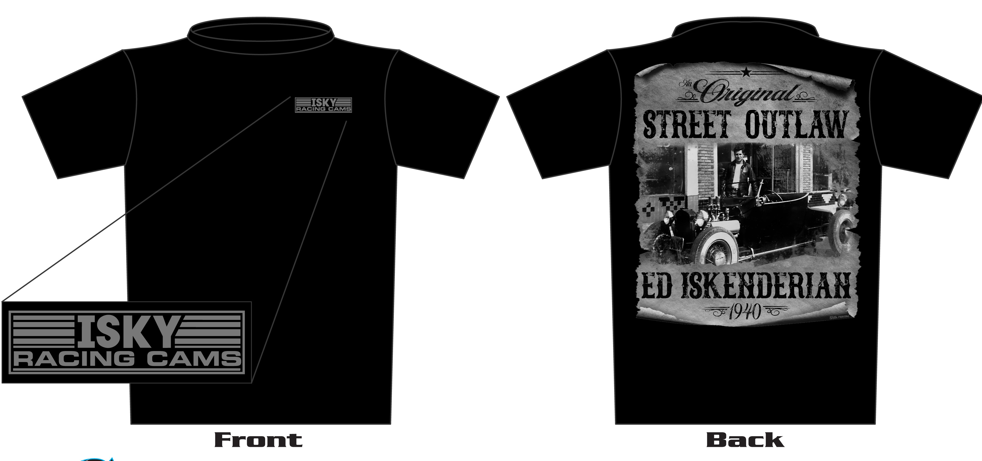 ED ISKENDERIAN - THE ORIGINAL OUTLAW T-SHIRT